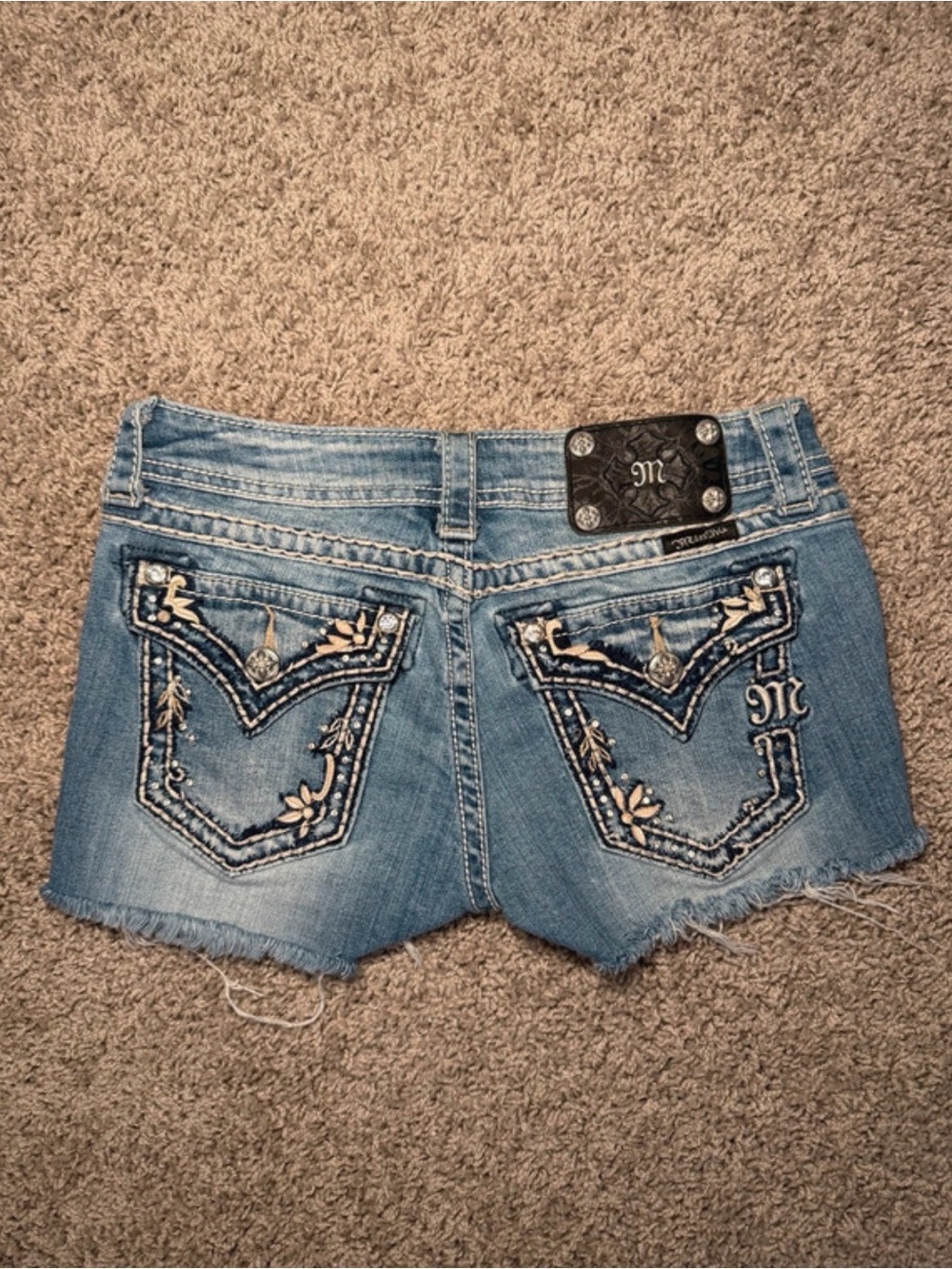 Miss Me Low Rise Shorts